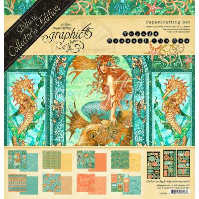 Graphic 45 Voyage Beneath the Sea Designpapier - Deluxe Collector's Edition